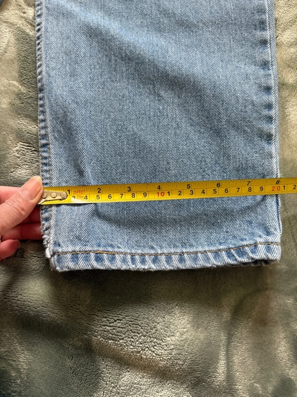 Levi's Light Blue Straight Leg Jeans
